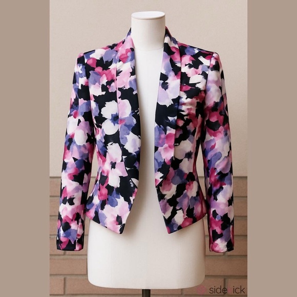 Evan-Picone Floral Blazer Size 10 NWT - Picture 1 of 11